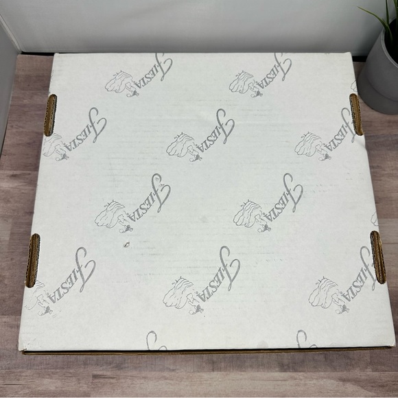 Fiesta Fiestaware SCARLET Pasta Bowl + Cheese Shaker SET New wBox - Picture 7 of 11